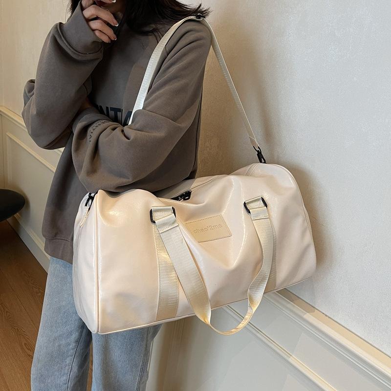 Módní cestovní taška Vodotěsná Cestovní taška na služební cestu Velkokapacitní Úložný prostor na boty Ruční Oddělení suchého od mokrého Tréninková taška Pokročilý pocit Taška do posilovny