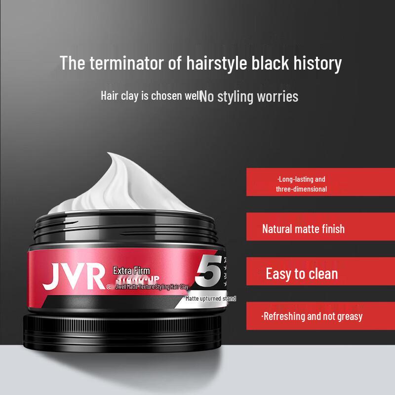 JVR Men's Strong Hold Hair Styling Set