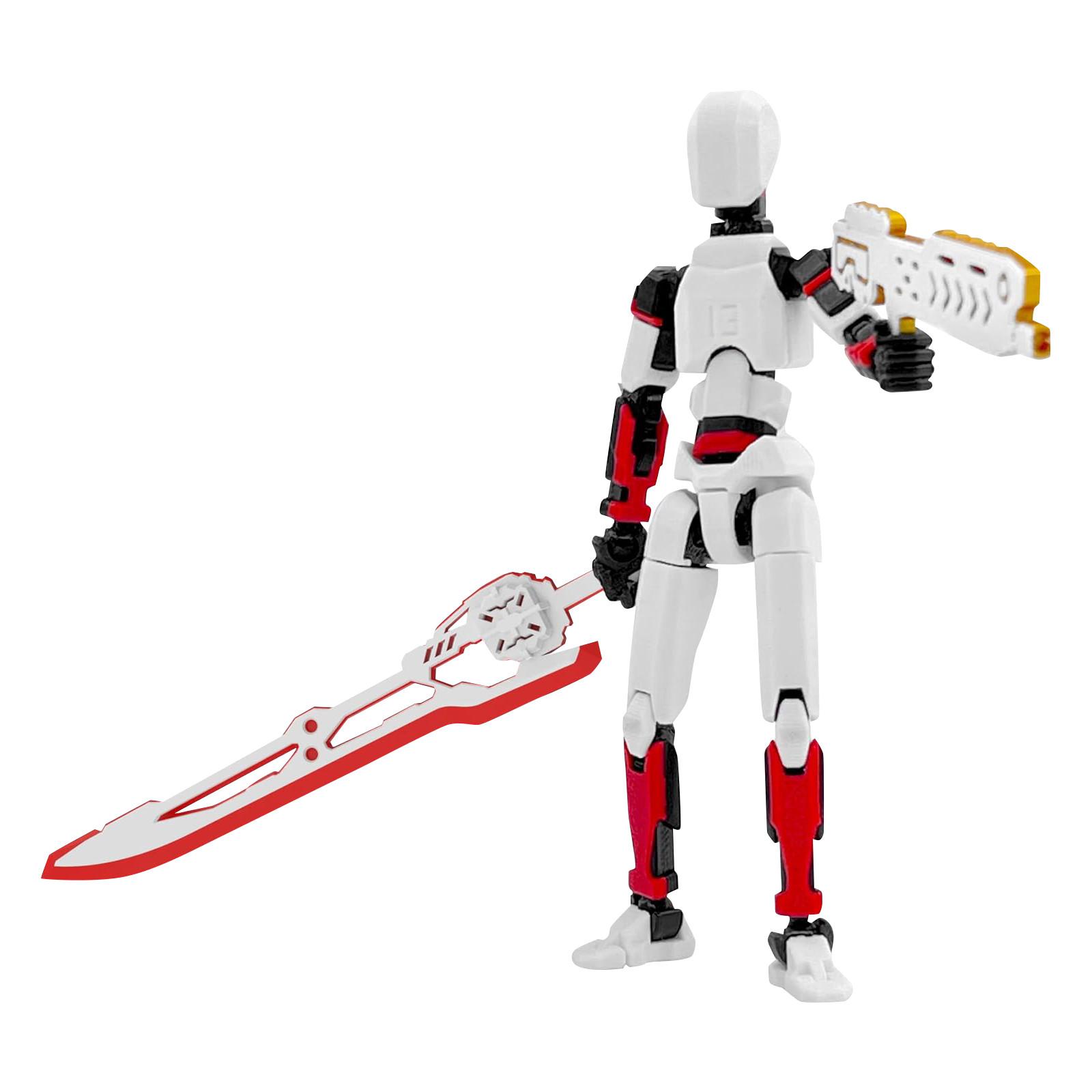 

3D-печатная подвижная игрушка, с подвижными суставами, 3D-печатная игрушка-украшение, снятие стресса, подвижная