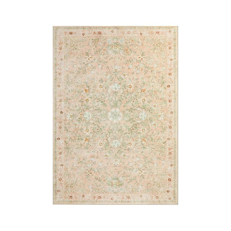 

Non-slip Machine Washable Soft Living Room Carpet Black Retro Plant Nordic Rugs Large Size Home Decoration Floor Mat 50x80cm