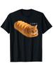 Funny Cat Lover TShirtI Loaf U Graphic with Orange Cat Design100 cotton Oneck short sleeve printed Unisexs Tshirt