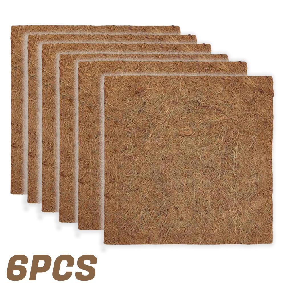 Chicken Nesting Pads Natural Eco-Friendly Coconut Coir & Palm Hens Bedding Mats Reusable  Chicken Nesting Mats for Egg Laying