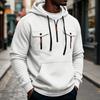 Men's Multi-Pocket Hoodie - Utility Hooded Sweatshirt