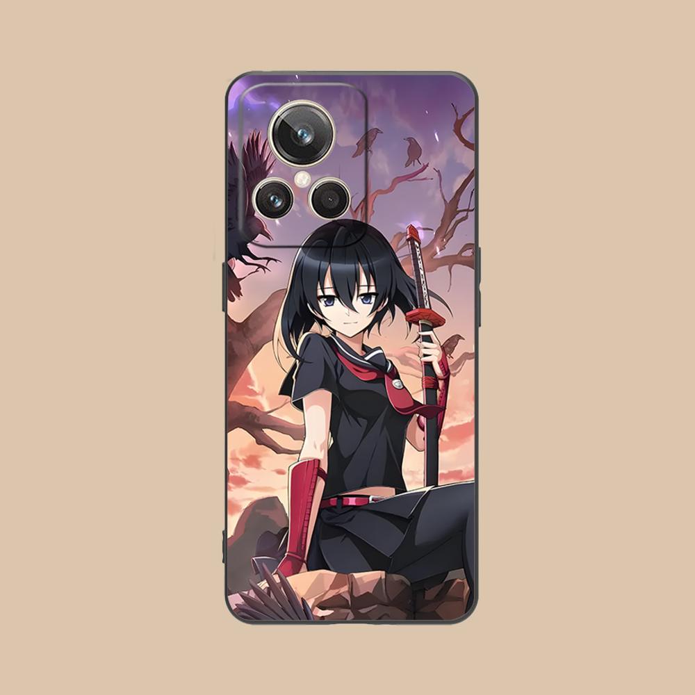 Akame Kurome Matte TPU Mobile Phone Case for Realme 15 14 13 12 11 10 9 Pro Plus T i Lite 5G Colorful Printing Cover
