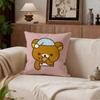 Cute Rilakkuma Cushion Cover Cushion Cover Set 4Pcs 50x50 45x45 40x40 Pillowcase Decorative Sofa Home Decor