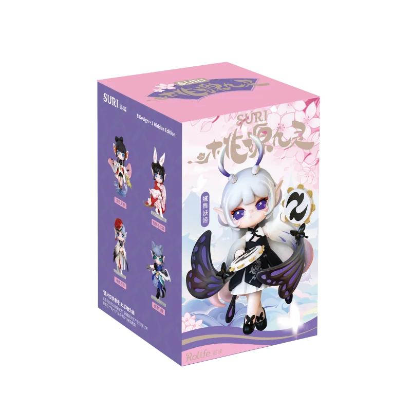 

Robotime Rolife Suri Peach Blossom Nine Elves Series Blind Box Action Figure Toys Children Gift Desktop Toys-SGXX0