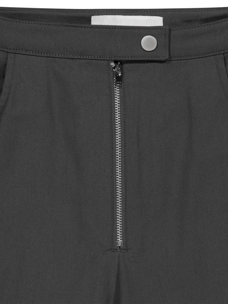 TUOMIO Belted Bootscut Pants [Charcoal]