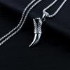 Predator Claw Necklace Silver Chain 345