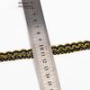 Ribete de Encaje Dorado de 1 cm de Ancho - 11 m para Cortinas, Sofá, Zapatos, Sombreros y Accesorios