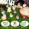 Glittering Resin Duck Figure Toy Mini Small Mini Tiny Ducks Miniature Duck Ornament  Landscape