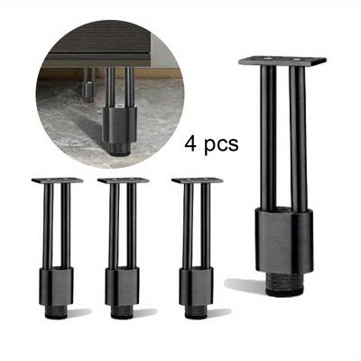 4pcs Metal Furniture Legs DIY Replacement Sofa Feet Metal Legs Furniture Bookcase Dresser Cupboard Table Cabinet Cabinet Legs