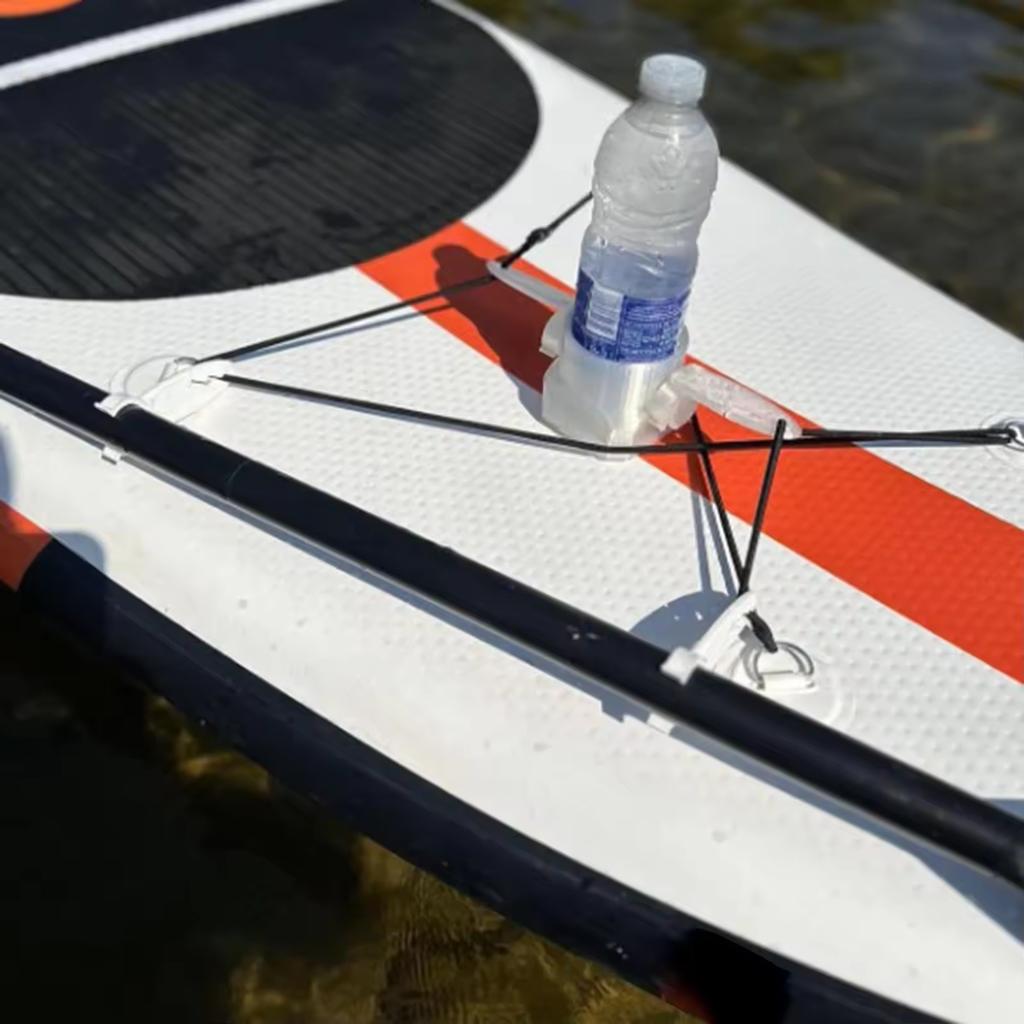 2 Pezzi Clip per Stand Up Paddle Board Doppio Supporto per Tavola da Pagaia Espandibile Morsetti di Fissaggio per Kayak