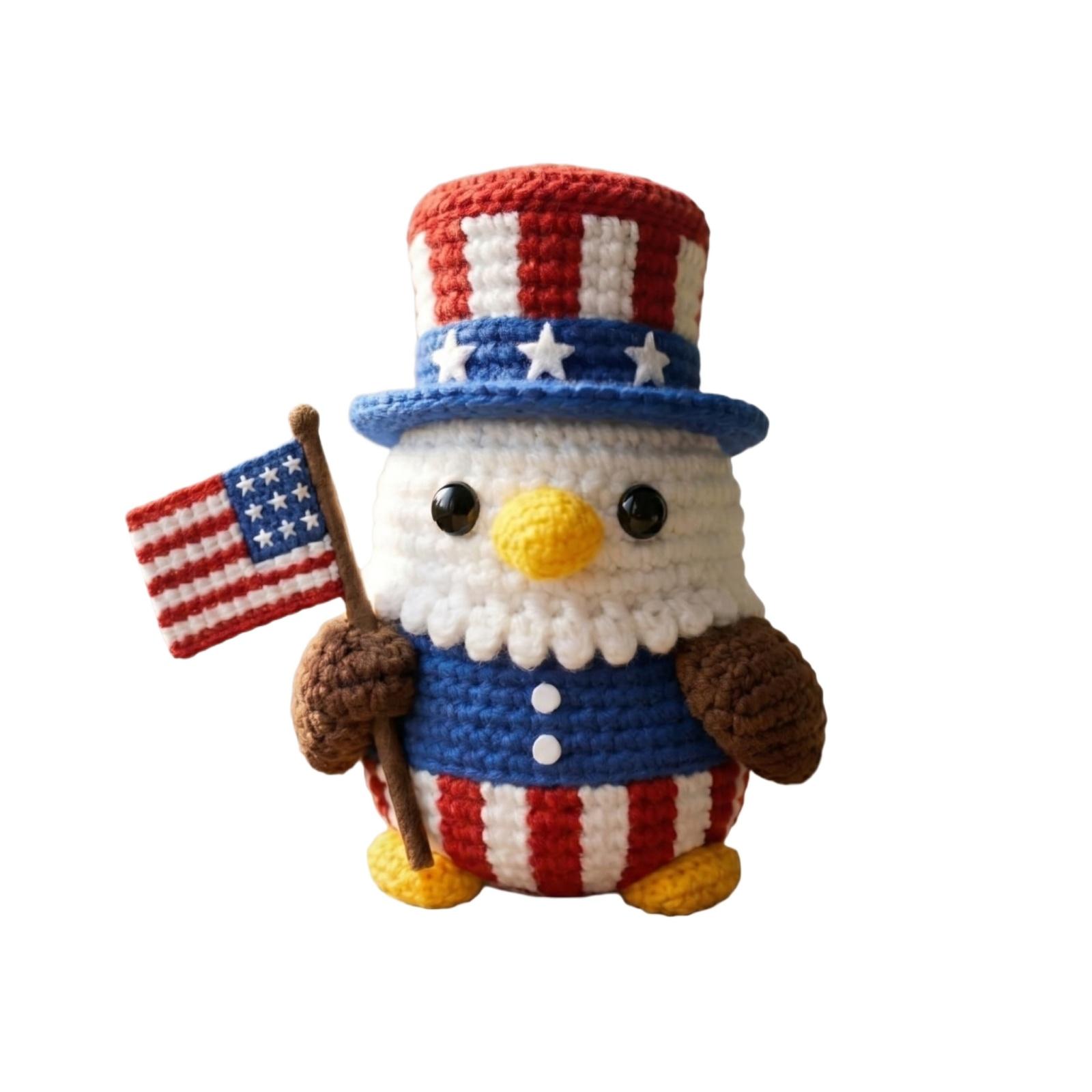 

Independence Day Gnome Uncle Sams Tomte Gift Stars And Stripes Handmade Scandinavian Tray Ornament One Size