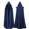 Halloween Medieval Hat Coat Gothic Coat Devil Wizard Cape Robe Cape