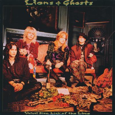 LP-Schallplatte LIONS GHOSTS Velvet Kiss Lick Of The Lime ELX46959 EMI AMERICA 1987 US Rock Gebraucht