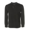 Countess Mara Wool Blend Collar Point Contrast Black Polo Cstw3b1110k0