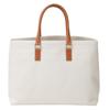 Celine Horizontalkava Tote Bag Canvas White Women 190062BNZ Used