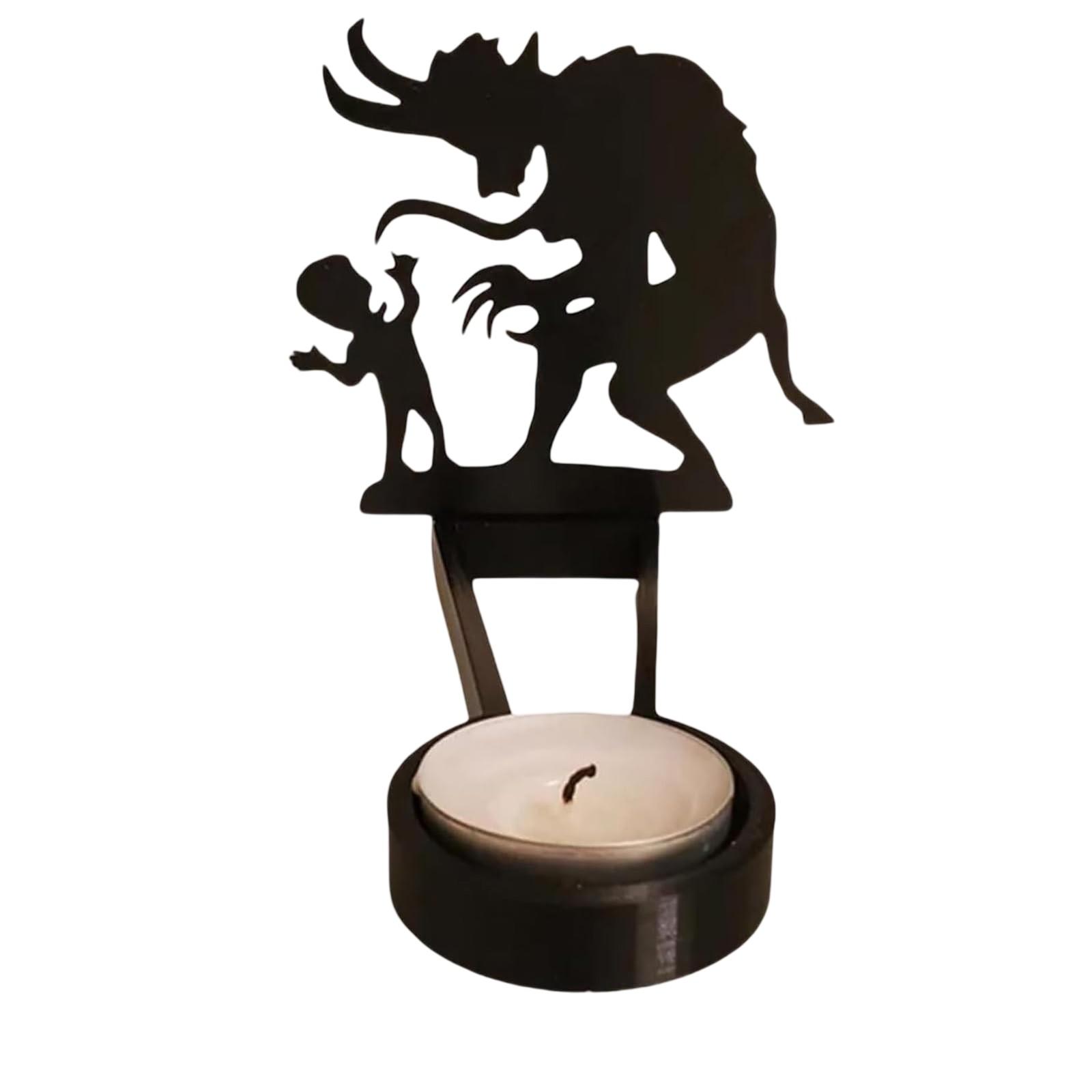 

Подсвечник, тень от свечи, подсвечник на Хэллоуин, домашний декор, подсвечник для чайной свечи, создающий тень на Хэллоуин, подсвечник ужасов на Хэллоуин, металлический One Size