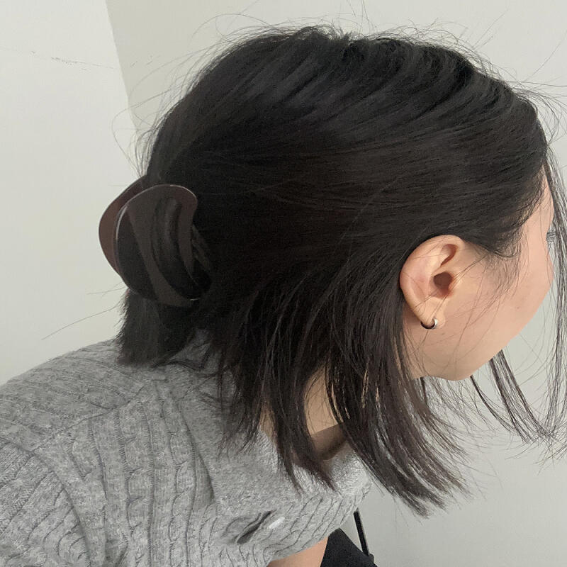 Title hair clip (4 colors)