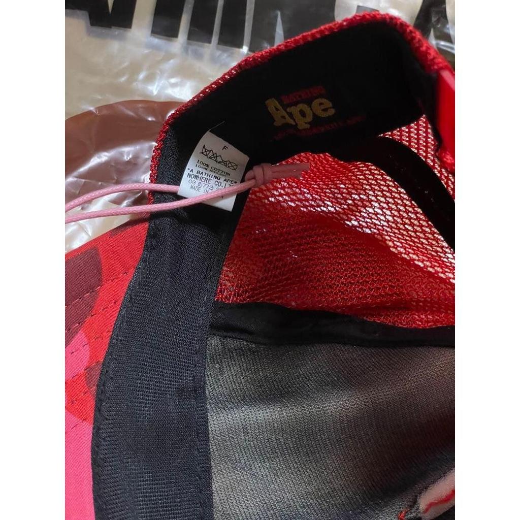 Used A BATHING APE Ladies Mesh Cap