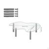 Acrylic Display Riser Jewelry Shelf Cake Rack Space Saving Holder Modern