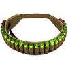 Tourbon 12 Gauge Shotgun Shell Belt Shell Holder Hunting Adjustable Canvas and Leather (12 Gauge)