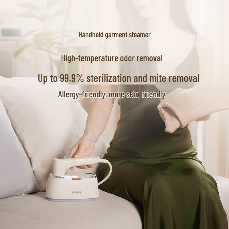 Philips 2-in-1 Handheld Garment Steamer and Portable Iron CN plug (adapter included)