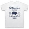 I SOPRANO SATRIALE'S PORK STORE HBO Maglietta Casual Girocollo in Puro Cotone(1)