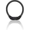 Bicycle Locks High Security 4-Digit Resettable Mini Combination Password Bike Lock Portable Outdoor Anti Theft Bike Combinations Lock for Bicycles,Ele