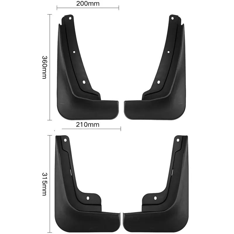 For Buick Envision Accessories 2024 2025 Car Mud Flaps Mudguards Splash Guard Front Rear Fenders Auto Mudflaps Car Accessories
