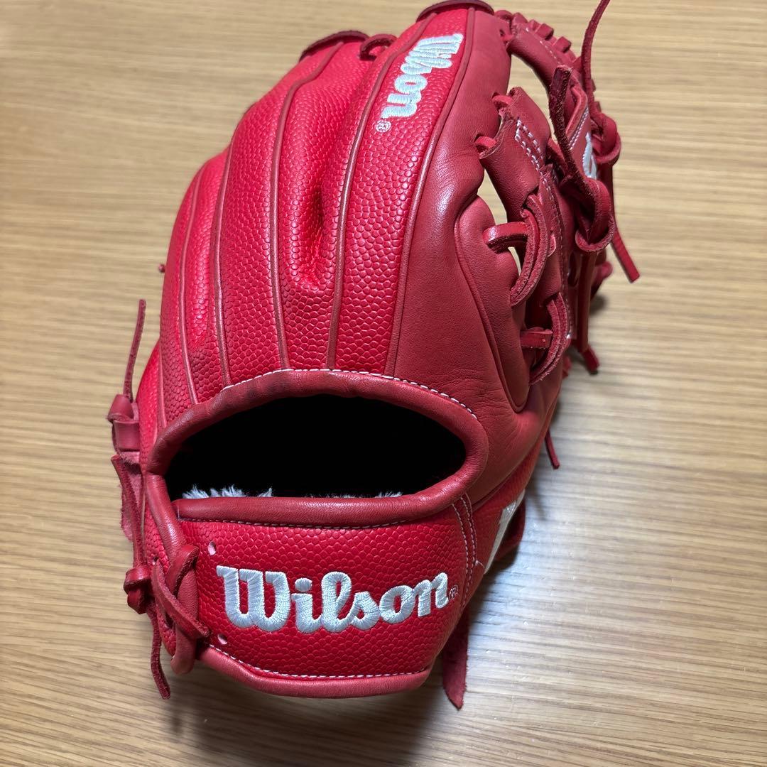 Used Wilson Softball Gloves Red