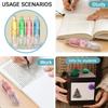 New for Summer - Retractable White Correction Tape, Cute Pen-Shaped Applicator for Easy Use, Instantly Correct Mistakes