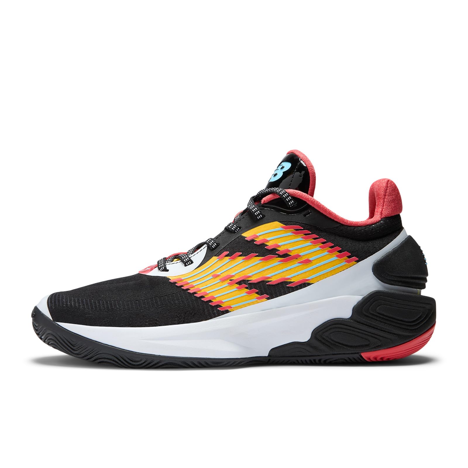 

New Balance FuelCell TWO WXY v5 Basketball Shoes Wide PR5 Size 2E (BB2WY), Lightweight, Fit, (Black/White), 28.0 cm,