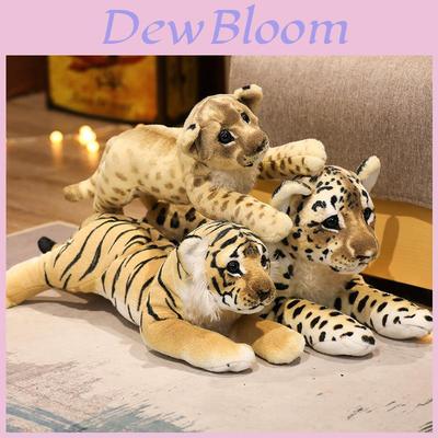 Entzückendes Plüschtier Löwe Tiger Leopard Stofftier Spielzeug für Kinder Weiches Kuscheltier Geschenk