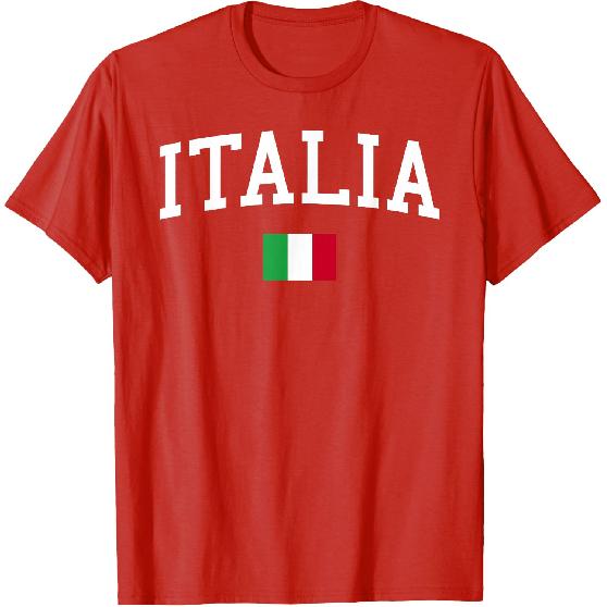 Italian Flag Men Italy T-Shirt
