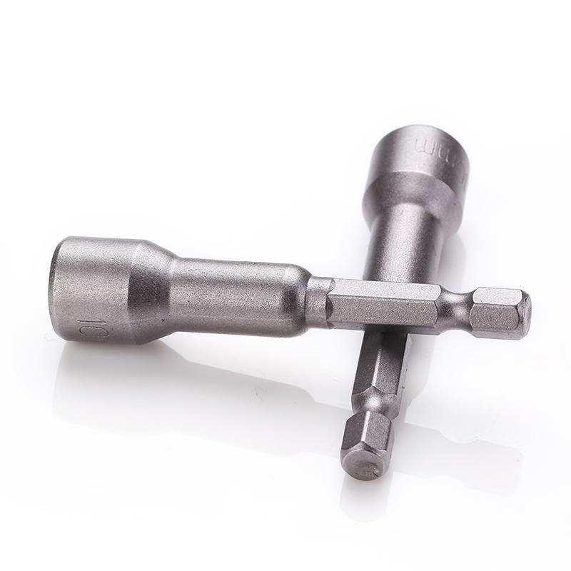 Magnetic Hex Socket & Driver Bits Set with Internal/External Hex Wrenches for Pneumatic Screwdrivers