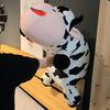 80-120 cm Tamaño Gigante Vaca Acostada Muñeco Suave Almohada para Dormir Peluche Animal Lindo Ganado Juguetes de Peluche Encantador Regalo