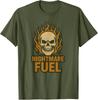 Nightmare Fuel Skull Flames T-Shirt