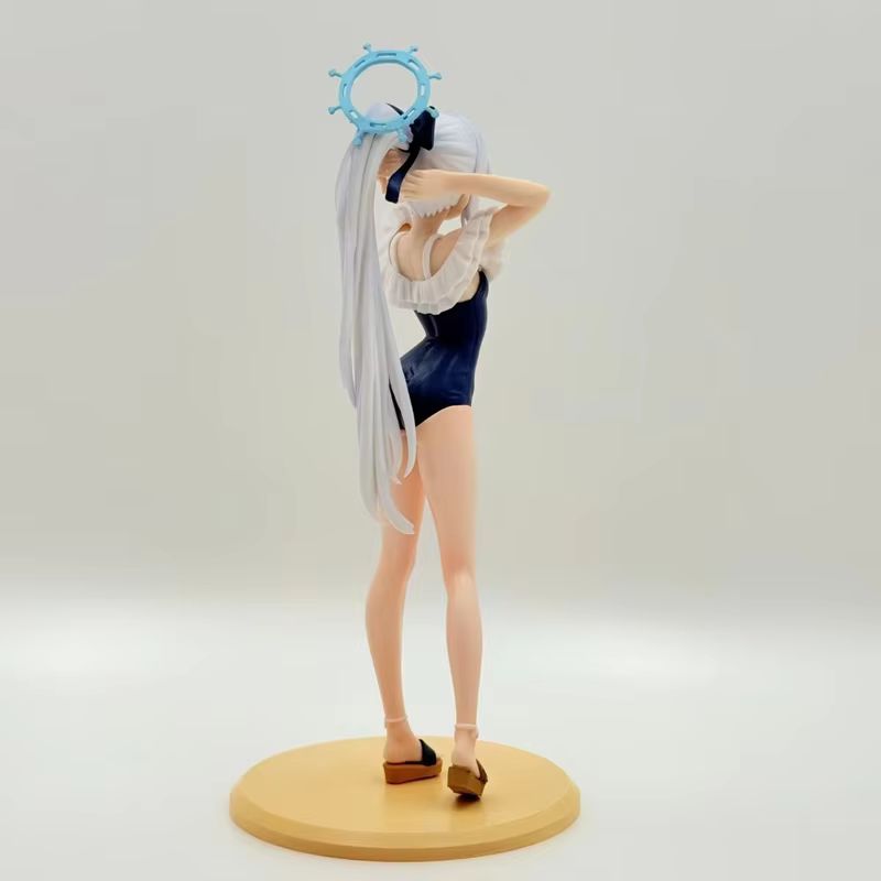 Blue Archive Scale Azur Lane Pola Seaside Coincidence Swimwear Tsukiyuki Miyako Game Anime Beautiful Girl Action Blue Archive