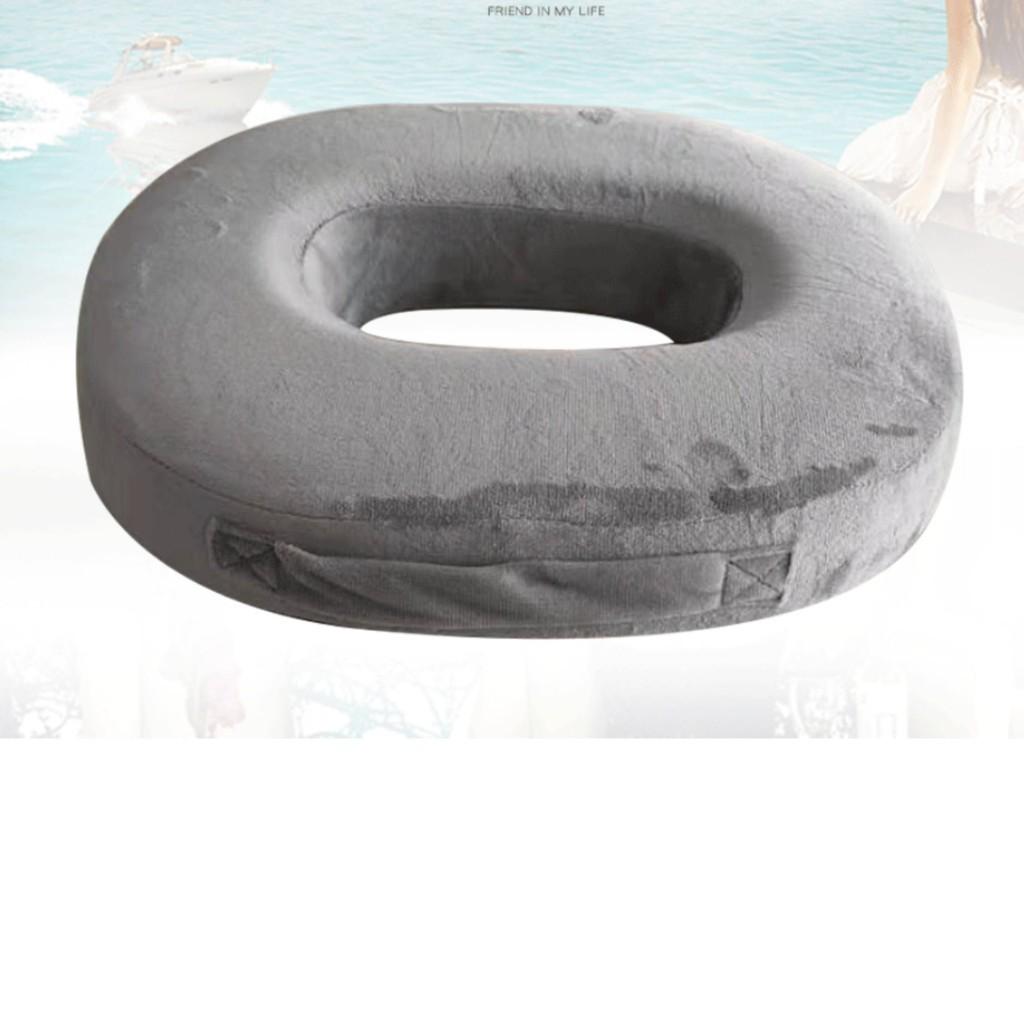 Memory Foam Coccyx Cushion For Office Chair Black Grey Navy Blue