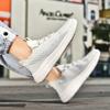 Fashion Jogging Lightweight Men's Fitness Sneakers Mesh Tenis Hombres Platform Luxury Shoes Large Size Summer Breathable Sneaker