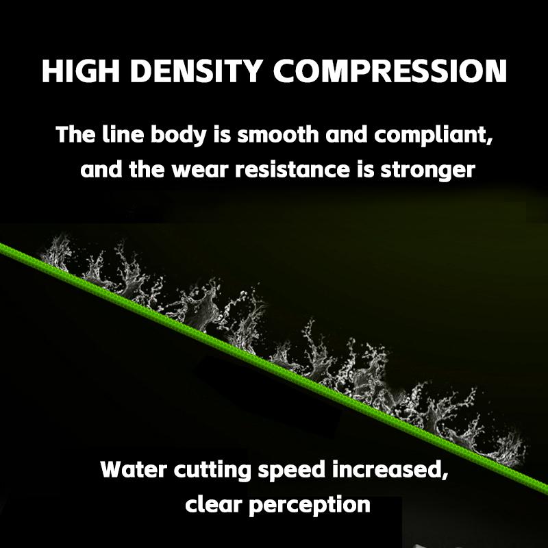 8X Pro Super Power Long Casting Braided Polyethylene Fishing Line 500m Floating Saltwater Freshwater River Green Wire
