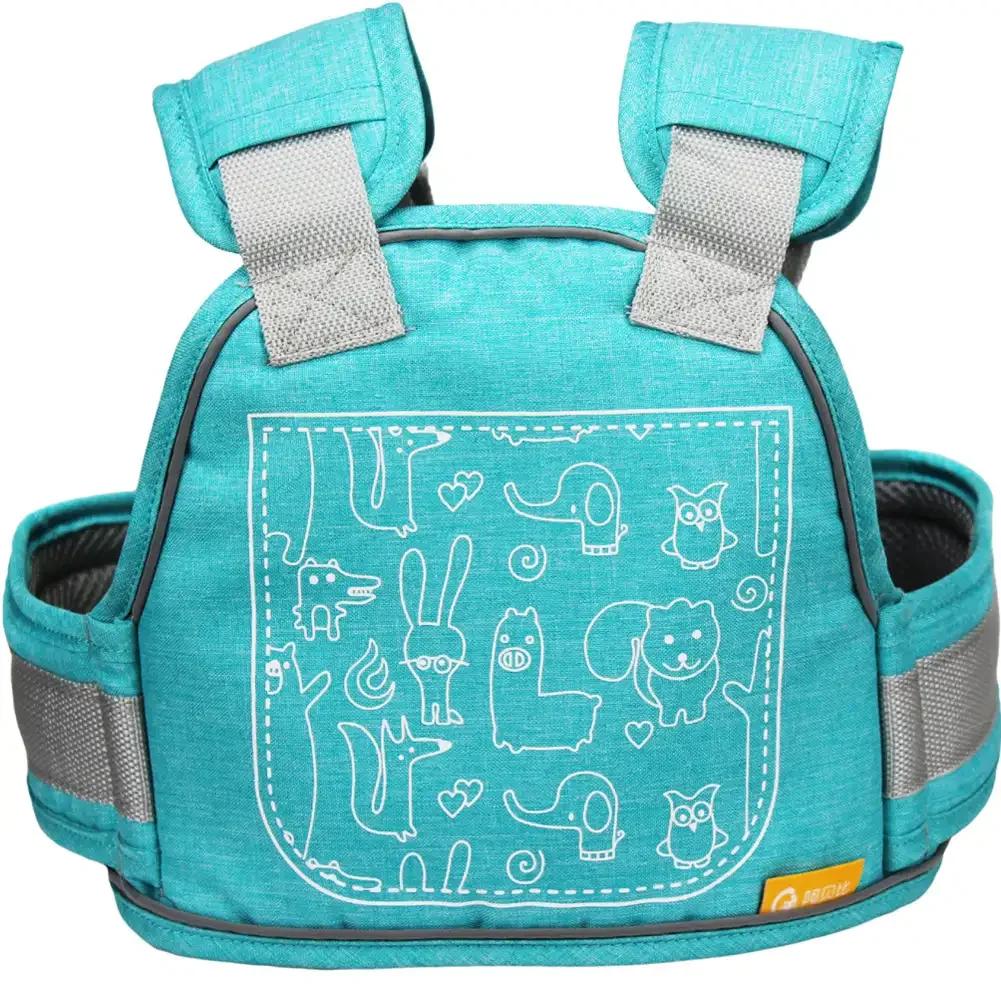 Universal Motorcycle Safety Belt Adjustable High Strength Seat Belt Reflective Strap Non-Slip Kids Seat Harness for Children