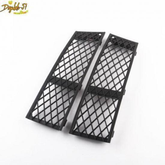 Pair Front Bumper Fog Lamp Grille Cover For BMW 740i 750i 740Li 750Li 760Li