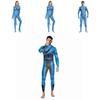 Avatar Themed Halloween Costume Stunning Milk Silk Spandex Bodysuit