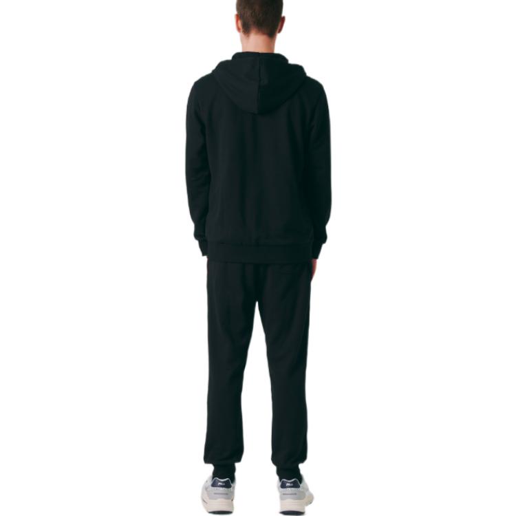 Fila Knitted Sweatpants Unisex Black Moderate Cuffed Pants FS2FPE3102X-BLK