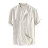 Men Casual Loose Short-sleeved Fashion Summer Beach  Quick-drying Shirt