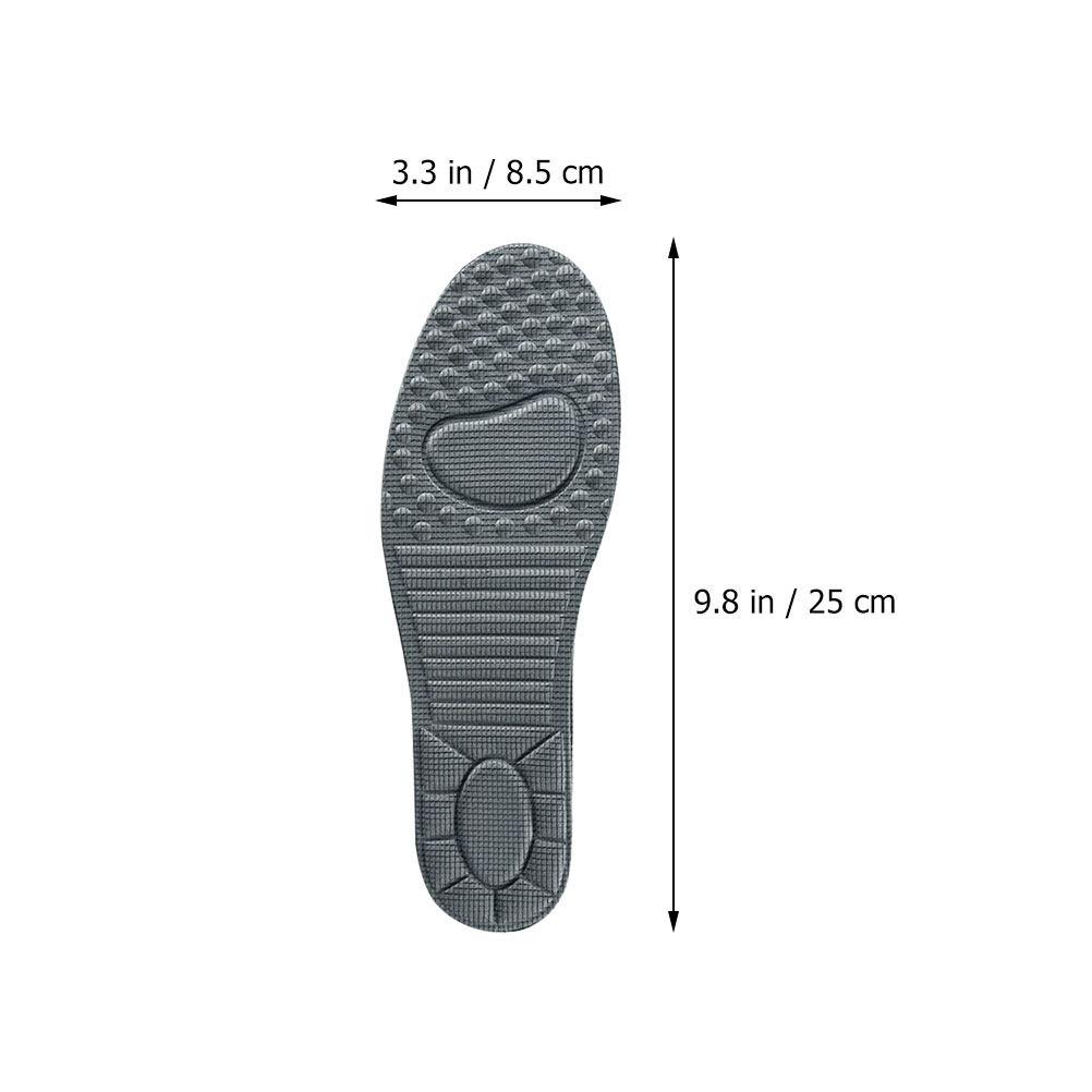

1Pair Height Increasing Comfortable Foot Insoles Reducing Fatigue Shockproof Wear Resistant Washable Multi Function Shoe Pads