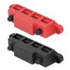 2Pcs Power Distribution Block M8 Screw 4 Terminal Bus Bar DC 48V 250A for Automobile Boat