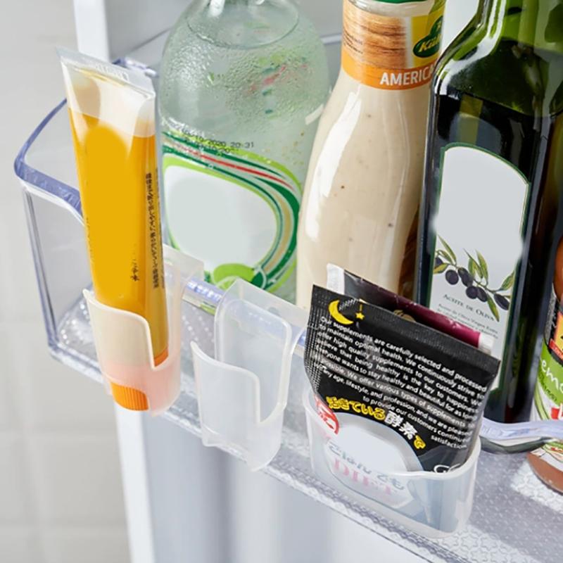 Küchenorganizer Hängende Haken Organizerbox Hängende Gewürzflasche Kleinteileorganizer Clip Regal Aufbewahrungshaken Küchenhaken